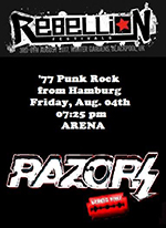 Razors - Rebellion Festival, Blackpool 4.8.17